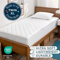 Housse de lit blanche personnalisée imperméable anti-poussière et anti-urine, protège-matelas, vente en gros