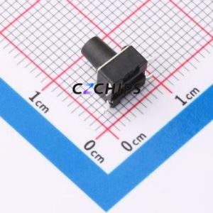 ZX-QC66-8.0TP Tactile Switch SMD-4P,6x6mm Switch Single Pole Single Throw Round Button 2.6N Vertical Mount - Product Image 2