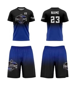 Op maat gemaakte plus size voetbaltenues, T-shirts & uniformen - 100% polyester, sneldrogend sportkleding met prijzen - Product Image 1