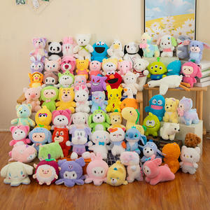 Оптовая Продажа 8 дюймов милые забавные плюшевые игрушки-животные супер мягкие машинки для снятия стресса куклы хлопок наполненный дешево - Product Image 3