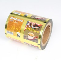 Sachet Doypack Personnalisé Imprimé par Gravure pour Snacks et Chips, Film en Rouleau Aseptique Thermoscellable en Plastique PET/VMPET/PE PET/AL/PE