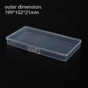 2024 thiết kế mới trong suốt bản lề hộp nhựa tái chế Vật liệu mặt Kem Lotion Kem mắt son môi nước hoa tinh dầu - Product Image 6