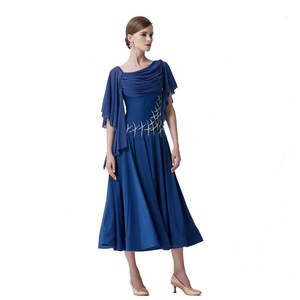 M-19195 Venta caliente Sexy vestido de baile de salón ropa de rendimiento moderno vals de baile de Tango de la práctica moderna vestido de fiesta - Product Image 2