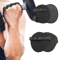 Gants de fitness à quatre doigts pour tractions, musculation, haltères, antidérapants, anti-usure, anti-frottement