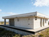 Villa en acier léger écologique, maison préfabriquée, appartement moderne et utilisation hôtelière, conception ignifuge durable, 140m, garantie 5 ans