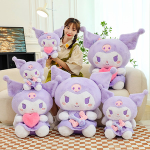 Muñeco <span class=keywords><strong>de</strong></span> <span class=keywords><strong>Peluche</strong></span> Suave <span class=keywords><strong>de</strong></span> Gato Morado Kawaii, Nuevo y Adorable, <span class=keywords><strong>para</strong></span> Regalos, Juguete Antiestrés, Regalo <span class=keywords><strong>de</strong></span> Cumpleaños - Product Image 1