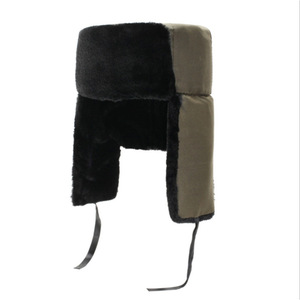 Gorro Lei Feng para hombre, gorro de invierno plegable con forro polar cálido para exteriores, con orejeras, para personas de mediana edad y mayores - Product Image 5