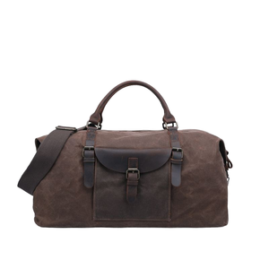 Bolsa de Viaje de Lona, Bolsa de Mano, Bolsa de Viaje de Fin de Semana, Bolsa de Mensajero para Hombre, Bolsa de Viaje de Corta Distancia - Product Image 4