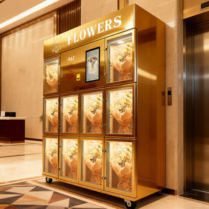 Máquina Expendedora de Ramos de Flores Frescas AIT, Estilo Tycoon, Máquina Expendedora de Cajas de Regalo de Flores Frescas de Plástico - Product Image 1