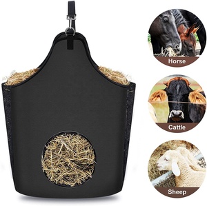 Sac à foin léger pour chevaux, vente chaude, à alimentation lente, avec logo personnalisé, <span class=keywords><strong>filet</strong></span> à foin pour sports équestres - Product Image 1