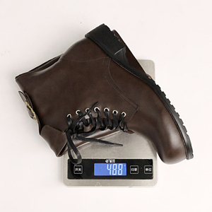 Large Size 48 Women Flat Lace up Knee High <b>Boots</b> Side Metal Buckles Round Toe Long Booties Wide Fit Low Square Heels Shoes - Product Image 6