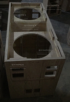 En gros DS218B Boîtier vide pour double subwoofer 18 pouces, pour basses puissantes