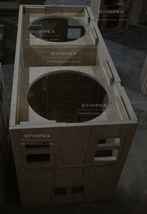 Cabinet Vuoto <span class=keywords><strong>per</strong></span> Subwoofer Doppio da 18 Pollici DS218B, Cassa <span class=keywords><strong>per</strong></span> Bassi Potenti, Box Vuoto da 18 Pollici - Product Image 3