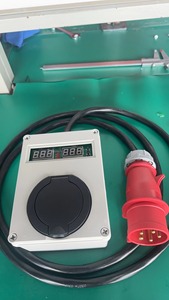 Nouvelle borne de recharge murale intelligente pour voiture électrique <span class=keywords><strong>Mini</strong></span> 16A/32A, portable, prise CEE, prise AC EV Type 2, 22 kW, usage industriel, 5 m - Product Image 4