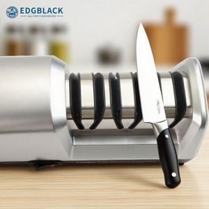 El <span class=keywords><strong>mejor</strong></span> <span class=keywords><strong>afilador</strong></span> de cuchillos <span class=keywords><strong>eléctrico</strong></span> <span class=keywords><strong>profesional</strong></span> de ángulo fijo, herramientas de afilado de cocina de diamante de 3 etapas - Product Image 2