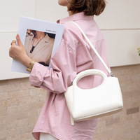 Sac à main minimaliste en cuir à collier avec design de niche, nouvelle tendance mode femme 2026, sac à bandoulière polyvalent en cuir de vachette