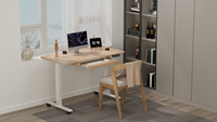 Cadre de bureau ergonomique en acier convertible et réglable en hauteur (assis-debout) avec moteur unique pour usage informatique et bureautique - Prix