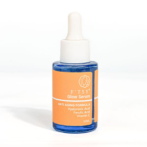 Rides visage sérum acial lueur vitamine C E B5 Anti-âge sérum à l'acide hyaluronique vitamine C acide hyaluronique sérum de soin de la peau - Product Image 1