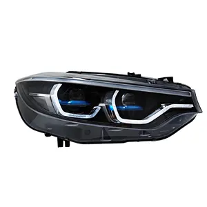 LED F32 Headlight for BMW 4 Series 2013-2019 F32 F33 car Upgrade to FULL LED New Style Headlight 2018 F32 laser headlight