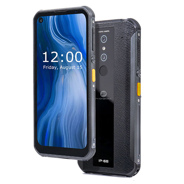 New Arrival Max P1 Sim 4G Rugged Android Smart Phone 128GB Waterproof Octa(8) Core With Cheap APP Supports LTE Cellular Phone