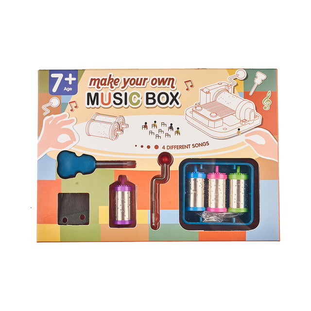2025 Yunsheng Brand Popular 18 Note YH5 Custom Music Box Hand-Crank Exchangeable Drums Music Box Mechanism for Music Box