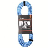 Hot Sale 3m/5m/10m Colorful Braided Thread & Fiber Guitar Cable for Electric Guitar & Bass Amplifier Parts Accessories