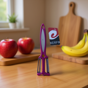 Mnj Fruit Peeler Purple 18345 Kitchen Tool 12Pcs Pack - Product Image 2