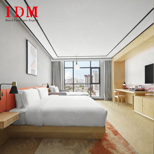 الأكثر مبيعًا من مصنع IDM غرفة فندق رئيسية حديثة فاخرة غرفة خشبية لأثاث الفندق - Product Image 1