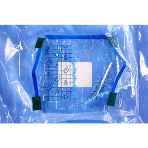 Pack d'<span class=keywords><strong>angiographie</strong></span> MedPurest, stérile EO, jetable, consommables médicaux de classe I, draps chirurgicaux ophtalmiques avec trou, bleu - Product Image 5