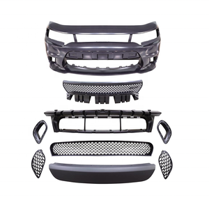 Pare-chocs avant style SRT pour <span class=keywords><strong>Dodge</strong></span> <span class=keywords><strong>Charger</strong></span> 2015-2022, prix usine, vente en gros, sans trou pour feux antibrouillard, avec lèvre de pare-chocs et ajustement de précision - Product Image 2