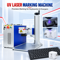 Machine de marquage laser à fibre 5W 10W 15W pour claviers, chargeurs, électronique - Gravure de logos et codes QR haute précision