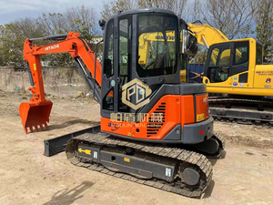 Envío gratis 2023 excavadora usada <span class=keywords><strong>HITACHI</strong></span> ZX50U máquina de construcción de 5 toneladas Japón Original CE EPA usada granja jardín Mini excavadora - Product Image 4