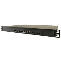 1U 工业防火墙服务器机架式第 12 代 Alder-lake LGA1700 CPU 4*SFP+ 10G 6x 2.5G Lan Pfsense Opnsense 网络安全