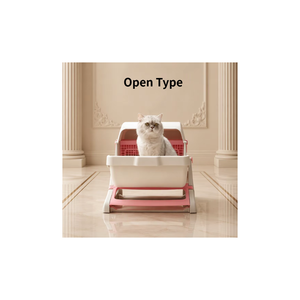 <span class=keywords><strong>Lettiera</strong></span> per gatti autopulente con setaccio in plastica, automatica, facile da pulire, grande capacità, con sistema di pulizia a rullo - Product Image 2