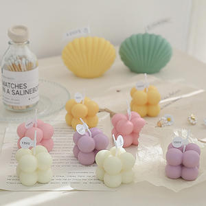 Mini bougie à bulles personnalisée, parfum cubique pour cadeau <span class=keywords><strong>de</strong></span> décoration - Product Image 3