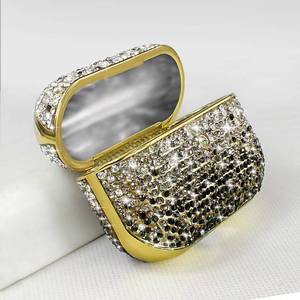 Diamant brillant pour <span class=keywords><strong>Airpods</strong></span> 4 pour Apple 1/2/3/4 génération écouteurs Anti-chute et haut de gamme Feel étui avec Gillter - Product Image 1