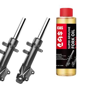 Lubrifiant de fourche avant de moto hydraulique 5W 10W huile synthétique d'amortisseur neuf et utilisé à des fins de fabrication - Product Image 2