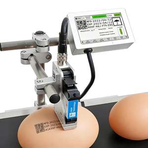 Machine de codage automatique T290ES Imprimante à jet d'encre TIJ pour étiquettes et cartes Flex Date d'expiration Numéro de lot Code QR et code-barres - Product Image 1