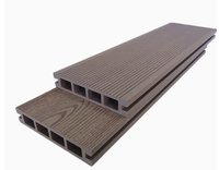 Plancher en WPC pour extérieur, résistant aux intempéries, composite bois-plastique co-extrudé, planches de terrasse pour jardin et patio extérieur