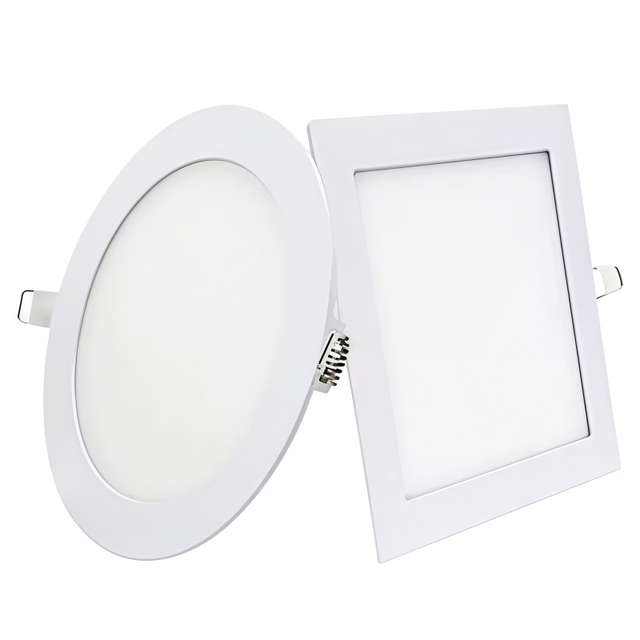 Recessed Lighting 6500K Daylight Ultra-Thin LED Recessed Ceiling Light High Brightness Can Lights Canless Wafer LED Downlight