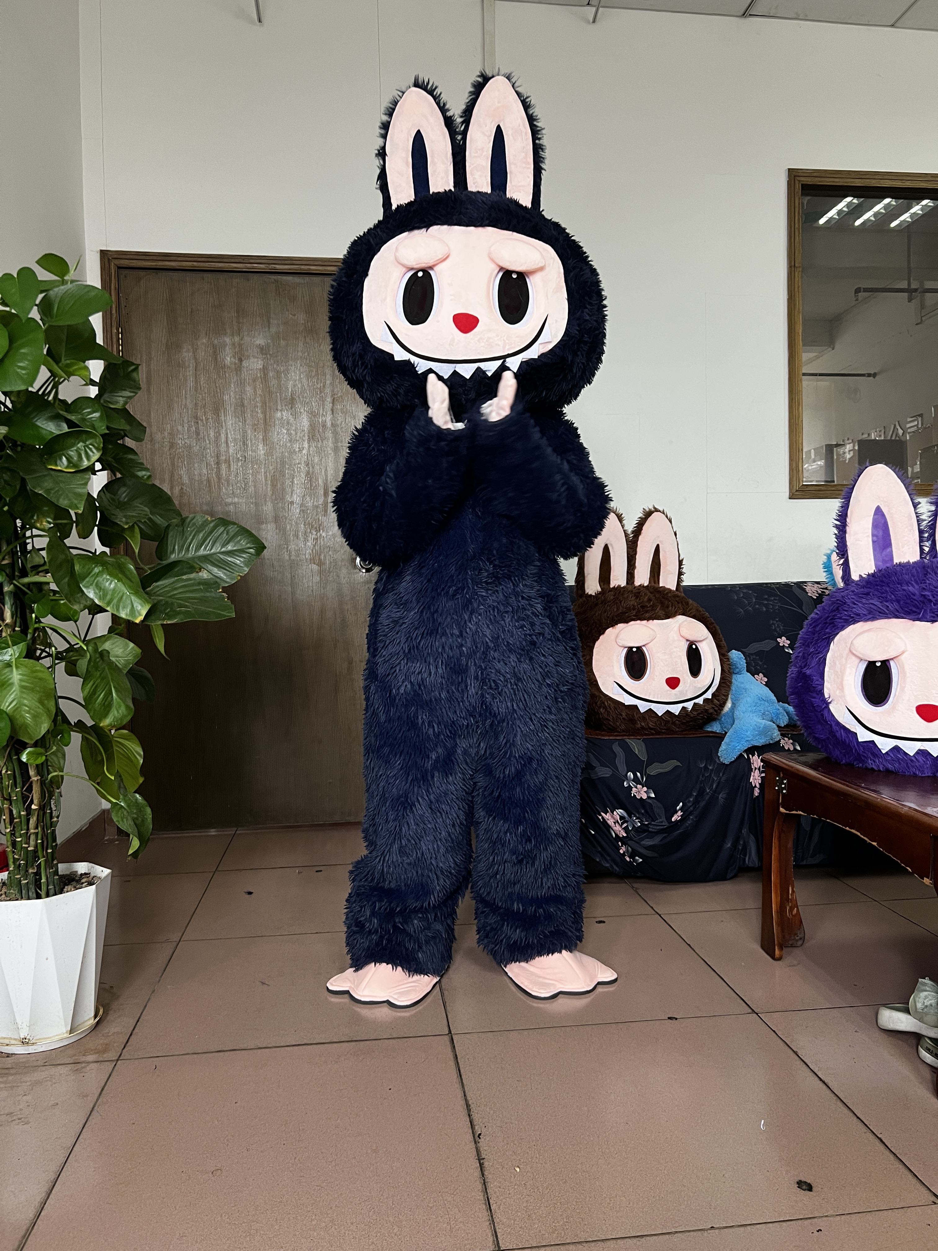 LABUBU Zimomo Halloween Costume - Inflatable Animal Mascot