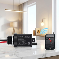 Module de commande à distance sans fil RF GLC AC 110V N220V 240V 16A pour lampes d'intérieur, certifié FCC