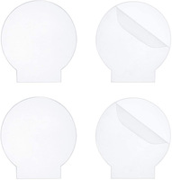 Plaque carrée en acrylique transparent (Plexiglas) de 2 mm d'épaisseur pour présentoirs DIY, bases lumineuses, enseignes et artisanat