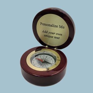 Chất lượng cao tùy chỉnh kết thúc cổ điển hải lý la bàn trong hộp gỗ handmade Navigation sản phẩm - Product Image 4