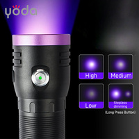 USB recargable NDT forense ultravioleta lámpara de madera luz negra 50W 365nm linterna UV