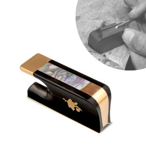 NAOMI 4/4 Cello Ebony Bow Frog Cello Bow Parts para reemplazo de <span class=keywords><strong>violonchelista</strong></span> - Product Image 3