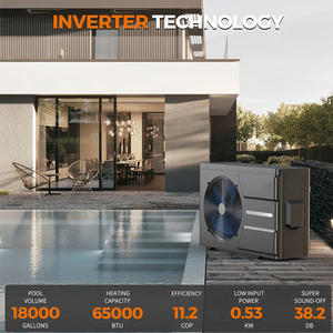 SolarEast R32 Inverter 220V 110V Piscina eléctrica Spa Calefacción Refrigeración Bomba de calor Calentador de agua Chiller Bomba de calor piscin - Product Image 4