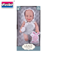 Dollri Starri Nouveau Design 12 ''Vinyle Doux Bébé Poupées Ensemble Avec Sucette Poupée Accessoires
