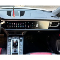 Pantalla de entretenimiento multimedia multifuncional para pasajeros, para la consola central de coches Macan 95B, actualización de modificación de coches 2015-2018