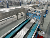 Ligne de production de gâteaux industrielle professionnelle à grande capacité, multifonctionnelle, PLC, automatique, pour cupcakes, gâteaux roulés suisses
